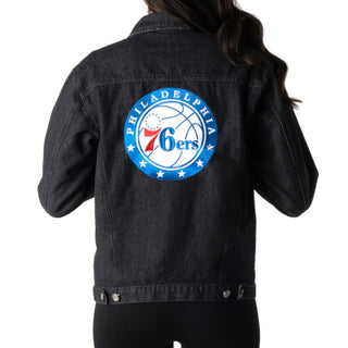 Philadelphia 76ers Patch Denim Jacket