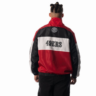 San Francisco 49ers Track Jacket - Red/Black